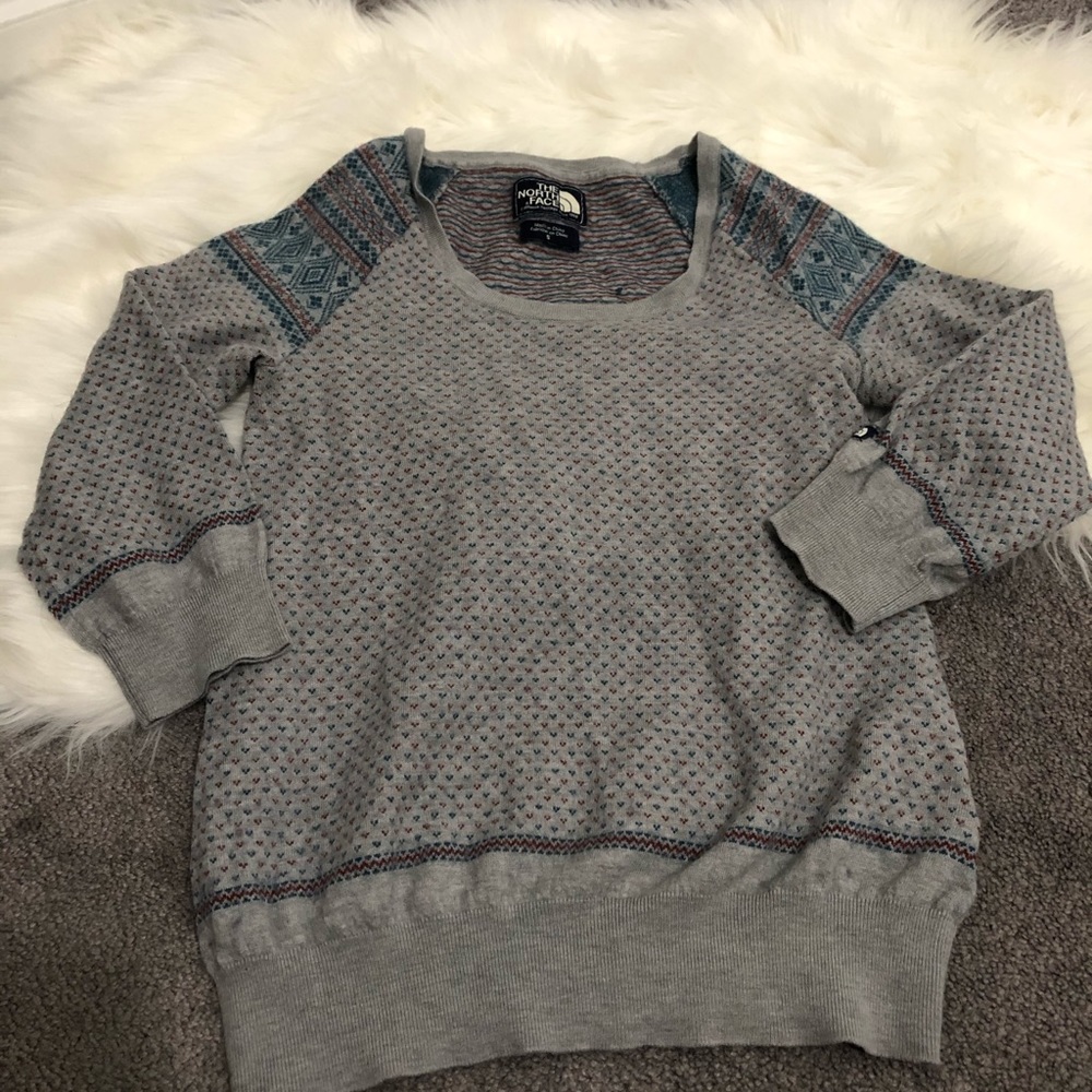 The North Face wool sweater. Size small